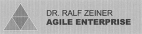DR. RALF ZEINER AGILE ENTERPRISE Logo (DPMA, 22.02.2013)