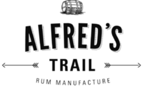 ALFRED'S TRAIL RUM MANUFACTURE Logo (DPMA, 04/15/2014)