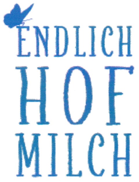 ENDLICH HOF MILCH Logo (DPMA, 06.02.2015)