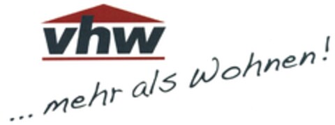 vhw ... mehr als Wohnen! Logo (DPMA, 19.06.2015)