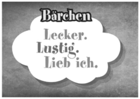 Bärchen Lecker. Lustig. Lieb ich. Logo (DPMA, 03/05/2016)