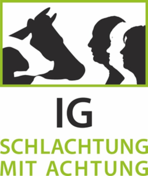 IG SCHLACHTUNG MIT ACHTUNG Logo (DPMA, 17.06.2016)