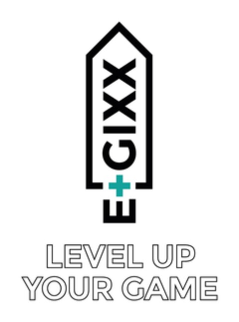 E+GIXX  LEVEL UP YOUR GAME Logo (DPMA, 03.08.2016)