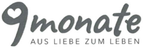 9monate AUS LIEBE ZUM LEBEN Logo (DPMA, 06/09/2020)