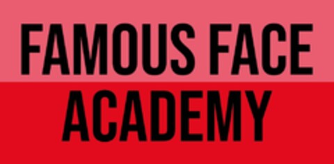 FAMOUS FACE ACADEMY Logo (DPMA, 01/13/2022)