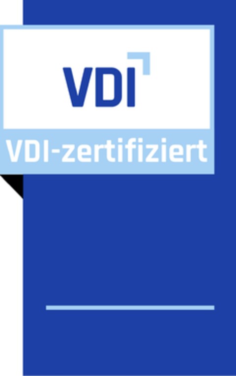 VDI VDI-zertifiziert Logo (DPMA, 02/20/2024)