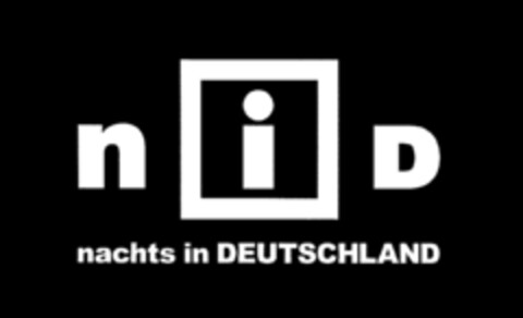 n i D  nachts in DEUTSCHLAND Logo (DPMA, 02/18/2002)