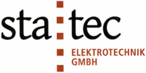 sta tec ELEKTROTECHNIK GMBH Logo (DPMA, 27.11.2003)