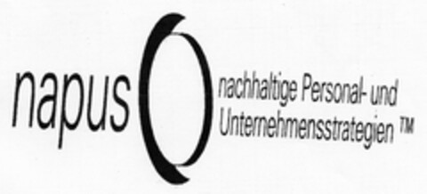 napus nachhaltige Personal- und Unternehmensstrategien Logo (DPMA, 27.10.2004)