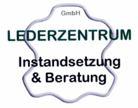 LEDERZENTRUM Instandsetzung & Beratung Logo (DPMA, 12/27/2004)