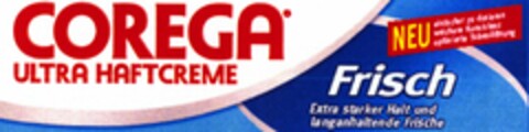 COREGA ULTRA HAFTCREME Logo (DPMA, 09.03.2005)
