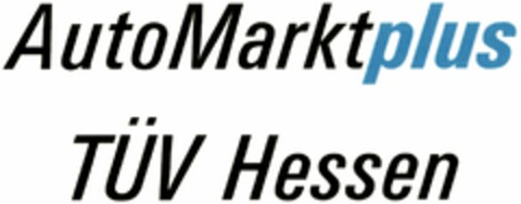 AutoMarktplus TÜV Hessen Logo (DPMA, 04.05.2006)