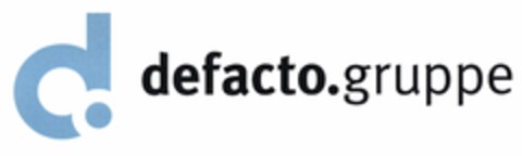 defacto.gruppe Logo (DPMA, 15.06.2006)