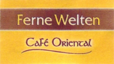 Ferne Welten Café Oriental Logo (DPMA, 25.04.2007)