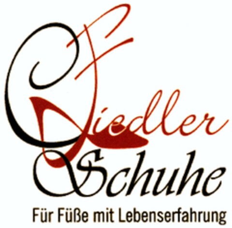 Fiedler Schuhe Für Füße mit Lebenserfahrung Logo (DPMA, 28.11.2007)