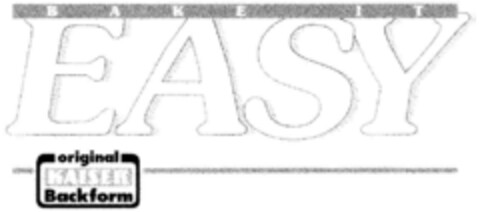 BAKE IT EASY Logo (DPMA, 12/21/1995)