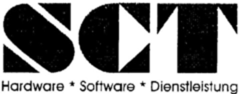 SCT Hardware * Software * Dienstleistung Logo (DPMA, 12.02.1996)