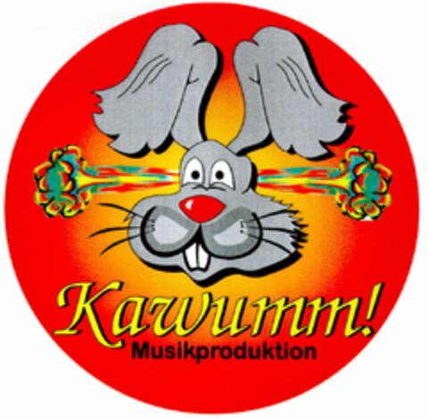 Kawumm! Musikproduktion Logo (DPMA, 09.10.1996)