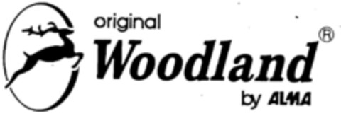 original Woodland by ALMA Logo (DPMA, 02.12.1996)