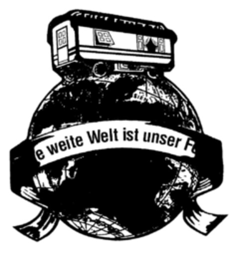 Die weite Welt ist unser Feld Logo (DPMA, 27.07.1998)