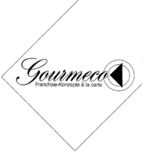 Gourmeco Franchise-Konzepte à la carte Logo (DPMA, 28.10.1998)