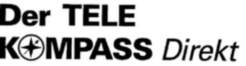 Der TELE KOMPASS Direkt Logo (DPMA, 05.02.1999)