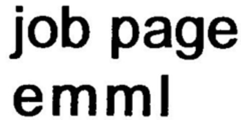 job page emml Logo (DPMA, 07.09.1999)