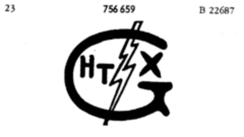 GHTX Logo (DPMA, 21.06.1960)