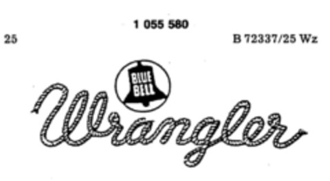 BLUE BELL Wrangler Logo (DPMA, 03.05.1983)