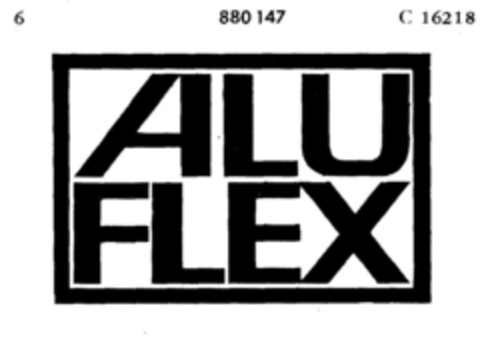 ALU FLEX Logo (DPMA, 12.07.1965)