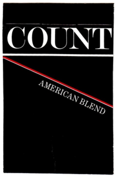 COUNT AMERICAN BLEND Logo (DPMA, 15.07.1989)