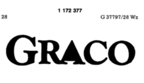 GRACO Logo (DPMA, 01.03.1990)
