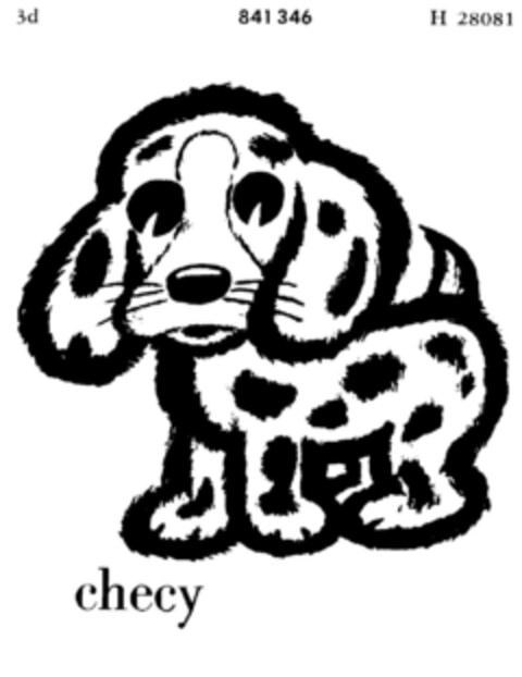 checy Logo (DPMA, 20.04.1966)