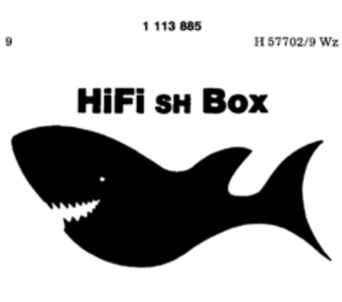 HiFi SH Box Logo (DPMA, 22.04.1987)