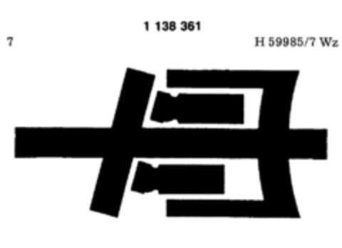 1138361 Logo (DPMA, 08/01/1988)