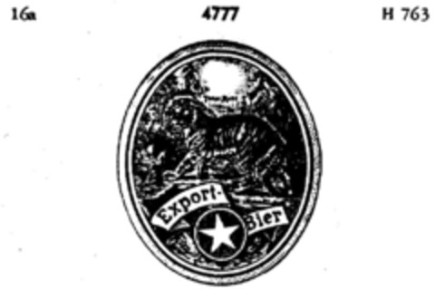 Export-Bier Logo (DPMA, 13.12.1894)