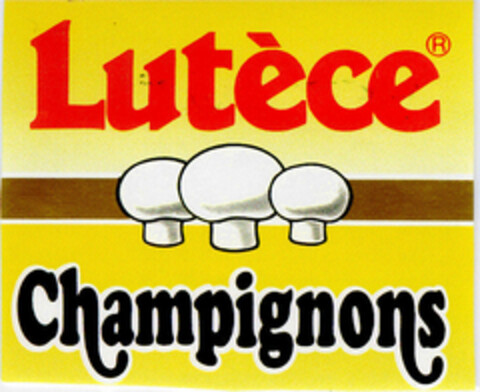 Lutece Champignons Logo (DPMA, 10.04.1992)