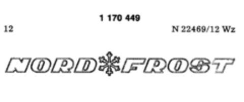 NORD FROST Logo (DPMA, 13.06.1989)