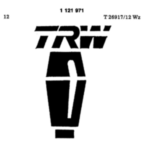 TRW Logo (DPMA, 10/10/1987)