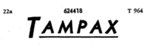 TAMPAX Logo (DPMA, 07.03.1951)