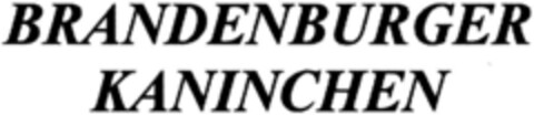 BRANDENBURGER KANINCHEN Logo (DPMA, 09/15/1993)