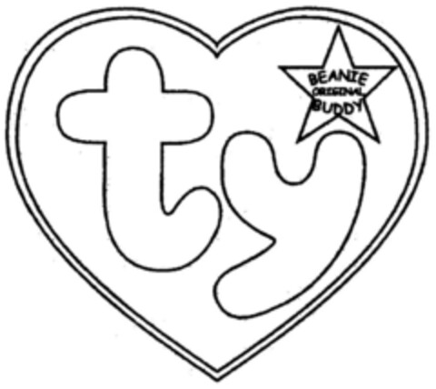 ty BEANIE ORIGINAL BUDDY Logo (DPMA, 13.01.2000)