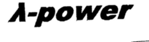 λ-power Logo (DPMA, 10.04.2001)