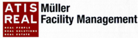 ATIS REAL Müller Facility Management Logo (DPMA, 13.11.2001)