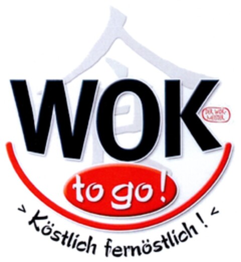 WOK to go! > Köstlich fernöstlich < Logo (DPMA, 13.03.2010)