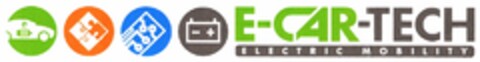 E-CAR-TECH ELECTRIC MOBILITY Logo (DPMA, 14.08.2012)