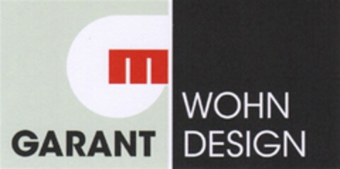 GARANT WOHN DESIGN Logo (DPMA, 26.04.2013)