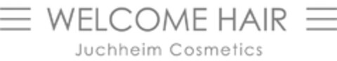 WELCOME HAIR Juchheim Cosmetics Logo (DPMA, 30.08.2016)