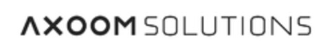 AXOOM SOLUTIONS Logo (DPMA, 18.04.2017)