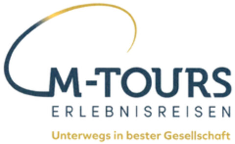 M-TOURS ERLEBNISREISEN Unterwegs in bester Gesellschaft Logo (DPMA, 26.08.2021)